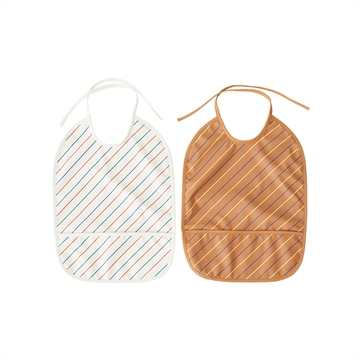 OYOY Bib Striped Pack Of 2